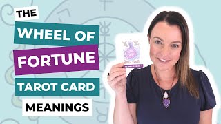 The Wheel of Fortune Tarot Card Meanings [upl. by Teece920]