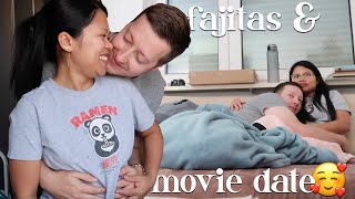 vlog ⎯ fajitas date amp movie date namin ni mister❤️ [upl. by Helbonnah]