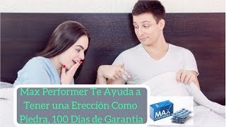 Max Performer Unboxing  Pastillas Para Mejorar Erección Naturales [upl. by Nosyrb]