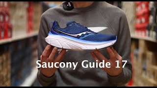 Saucony Guide 17  Shoe Review [upl. by Odlo548]