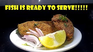 FISH FRY  TAVA FISH FRY  PAN GRILLED FISH  SURMAI FRY  VERY EASYSIMPLE AND QUICK RECIPE [upl. by Notsirk]