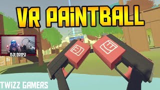 VR Paintball  INTENSE   PSVR Rec Room PAINTBALL Virtual Reality [upl. by Wit]