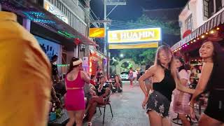 Soi Bintabaht HUAHIN THAILAND NIGHTLIFE [upl. by Lowney]