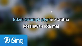 Piosenka Harcerska  Stokrotka rosła polna karaoke iSing [upl. by Oster]