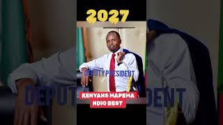 BREAKING NEWS KENYANS NOW DEMAND MATIANGI TO RUN FOR PRESIDENT 2027 [upl. by Dallon395]