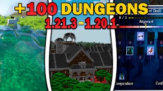 👑Top 20 MEJORES Mods RPG ESTRUCTURAS y DUNGEONS para Minecraft 1213 1212 1211 1201🏰Java🏯 [upl. by Alejandrina621]