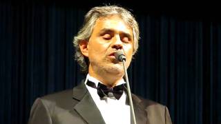 Andrea Bocelli  Time to Say Goodbye  Birmingham  November 2009  Live [upl. by Des821]