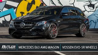 Renntech Mercedes E63S AMG Wagon  Vossen EVO5R Wheels  Butler Tire [upl. by Allayne]