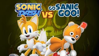 Sonic Dash vs Go Sanic Goo Tails Doll Curse [upl. by Aisats845]