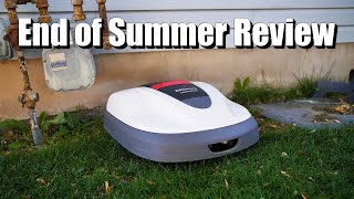 Spending the Summer With Miimo Robotic Lawn Mower Review [upl. by Panaggio381]