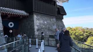 Kumamoto castle tour feb 2024 [upl. by Okika]