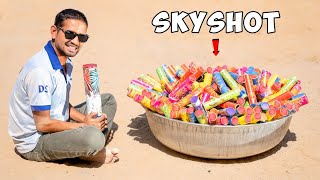 100 Skyshots Testing Ek Sath  अब होगा असली धमाल 😎  MR INDIAN HACKER [upl. by Funda848]