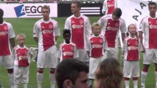 Chris Vos Ajax mascotte [upl. by Gae395]