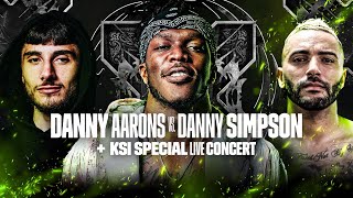 MISFITS amp DAZN X SERIES 017 DANNY AARONS VS DANNY SIMPSON  VIEWING PARTY LIVE REACTION [upl. by Thordis882]