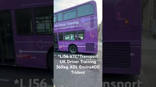 LJ56 VTCTransport UK 56Reg ADL Enviro400 Trident busspotting fortheloveofbuses [upl. by Feigin]