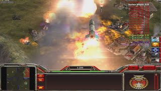 Infantry X Nuke  Command amp Conquer Generals Zero Hour  1 vs 7 HARD Gameplay [upl. by Enohpesrep]