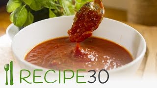 How to make Spicy Marinara Tomato Sauce [upl. by Christel]