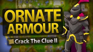 How to get Full Ornate Armour OSRS Crack The Clue II [upl. by Haukom]