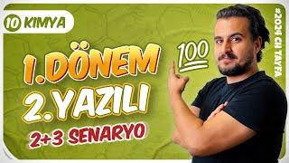 10Sınıf 1Dönem 2Yazılı Soruları  2Senaryo  3Senaryo  10Sınıf Kimya [upl. by England673]