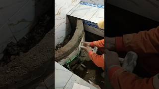 The best way to install ceramic tiles in the bathroom water tank yourselfceramic tiles shorts [upl. by Joost]