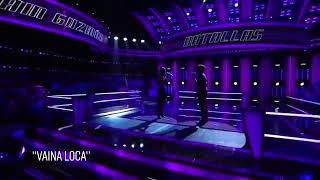 Ivonne Acero vs Elvin RamosVaina Loca LIVE [upl. by Sam]