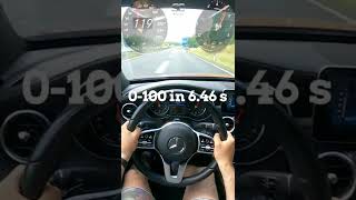 2019 MercedesBenz C300 AMG Line  Top Speed Shorts [upl. by Heise191]