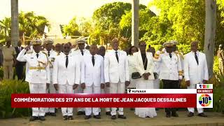 Commémoration des 217 ans de la mort de Jean Jacques Dessalines [upl. by Ayekal827]