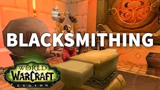 Leystones Potential WoW Quest Blacksmithing [upl. by Cal]