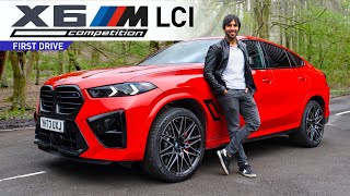 First Drive BMW X6M Competition  2024 LCI Facelift Review [upl. by Alexandrina]