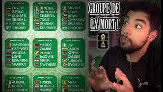 Quelles équipes Africaines ira à la Coupe du Monde 2026   Tirage au Sort Zone Afrique [upl. by Munn119]