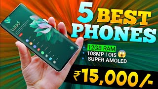 Top 5 Best 5G Smartphones Under 15000 in 2024  12GB RAM  108MP OIS  Phones 5G under 15k [upl. by Eceinhoj907]