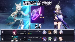 E0S0 Fei Xiao Hypercarry DPS amp Acheron DPS with Jiaoqiu  Memory of Chaos 12  Honkai Star Rail 25 [upl. by Brendin617]