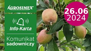 Owocówka jabłkóweczka i nawożenie  komunikat sadowniczy  Agrosimex [upl. by Catina]