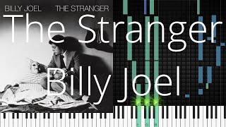 🎹 The Stranger Billy Joel Synthesia Piano Tutorial [upl. by Notrem]