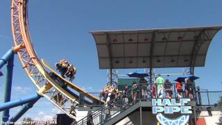 Half Pipe OffRide Elitch Gardens [upl. by Muir]