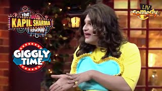 Sapna का होने लगा था Stage पर Wardrobe Malfunction  The Kapil Sharma Show  Giggly Time [upl. by Casady383]