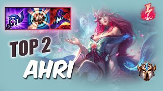 Wild Rift Ahri top 2  S12 RUSH Challenger ranked game  build [upl. by Egroj922]