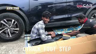 Car FootStep  Xuv700  Mahindra Car  Kss Car Accessories footsteps carfootstep [upl. by John]