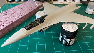 Tamiya 148 F16CJ Build Part 1 [upl. by Narok298]