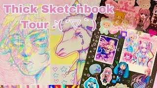 My First Video Awkward Sketchbook Tour [upl. by Ihculo403]