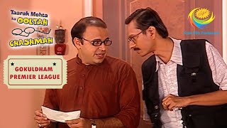 A Meeting To Discuss The Game Rules  Taarak Mehta Ka Ooltah Chashmah  Gokuldham Premier League [upl. by Suedama]