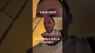 VLOG AU LYCÉE 3 DISPO  humour tiktok vlog [upl. by Grenville]