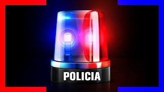 Efecto de Sonido de Sirena de Policia  Sirena de Patrulla [upl. by Nnylak]