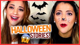 Scary Halloween Stories With NikiAndGabiBeauty [upl. by Ibbor]