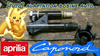 TUTO ADAPTATION BOBINE AUTOMOBILE SUR APRILIA CAPONORD 1000 ETV [upl. by Red]