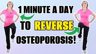 EASY amp EFFECTIVE EXERCISE TO REVERSE OSTEOPOROSIS [upl. by Atwahs]