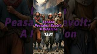 The Peasants Revolt of 1381 shorts history facts [upl. by Nal133]