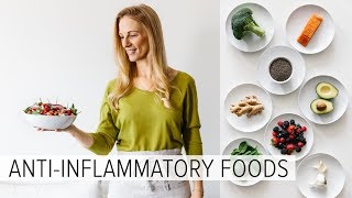 ANTIINFLAMMATORY FOODS  what I eat every week [upl. by Yakcm54]