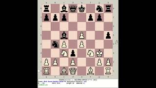 Belette 3 vs Stockfish 240723  Bird Sturm Gambit chess [upl. by Crooks]