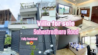 3 BHK fully Furnished house for Sale in Dehradun🏡❤️ Gated Society [upl. by Motteo]